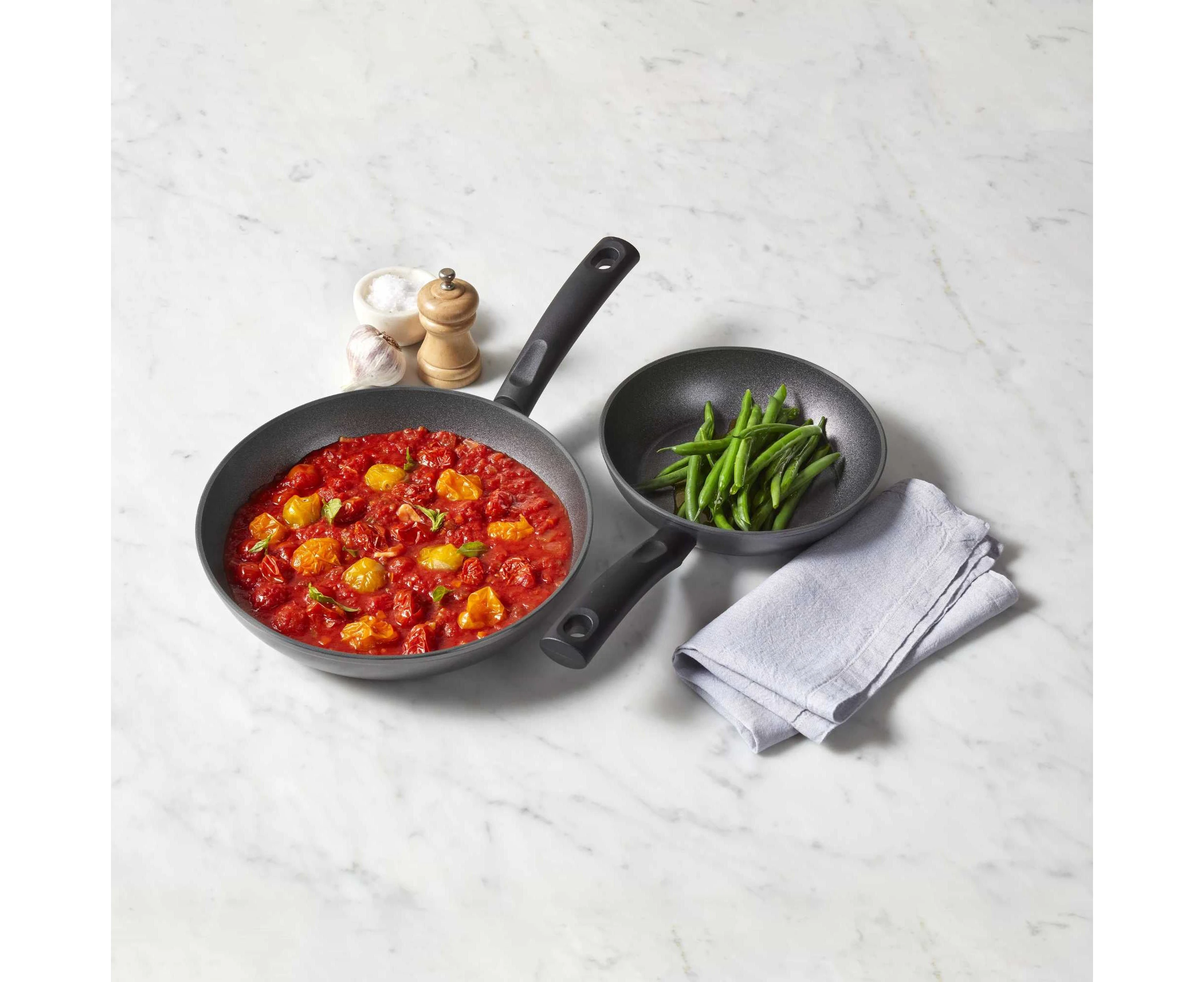 Essteele Per Benessere Ceramic Non-Stick Skillet Twin Pack 20 & 26 cm