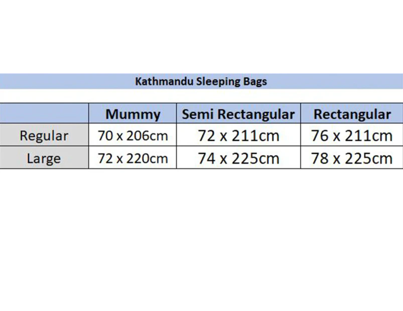 Kathmandu Seeker 5 Sleeping Bag  Unisex