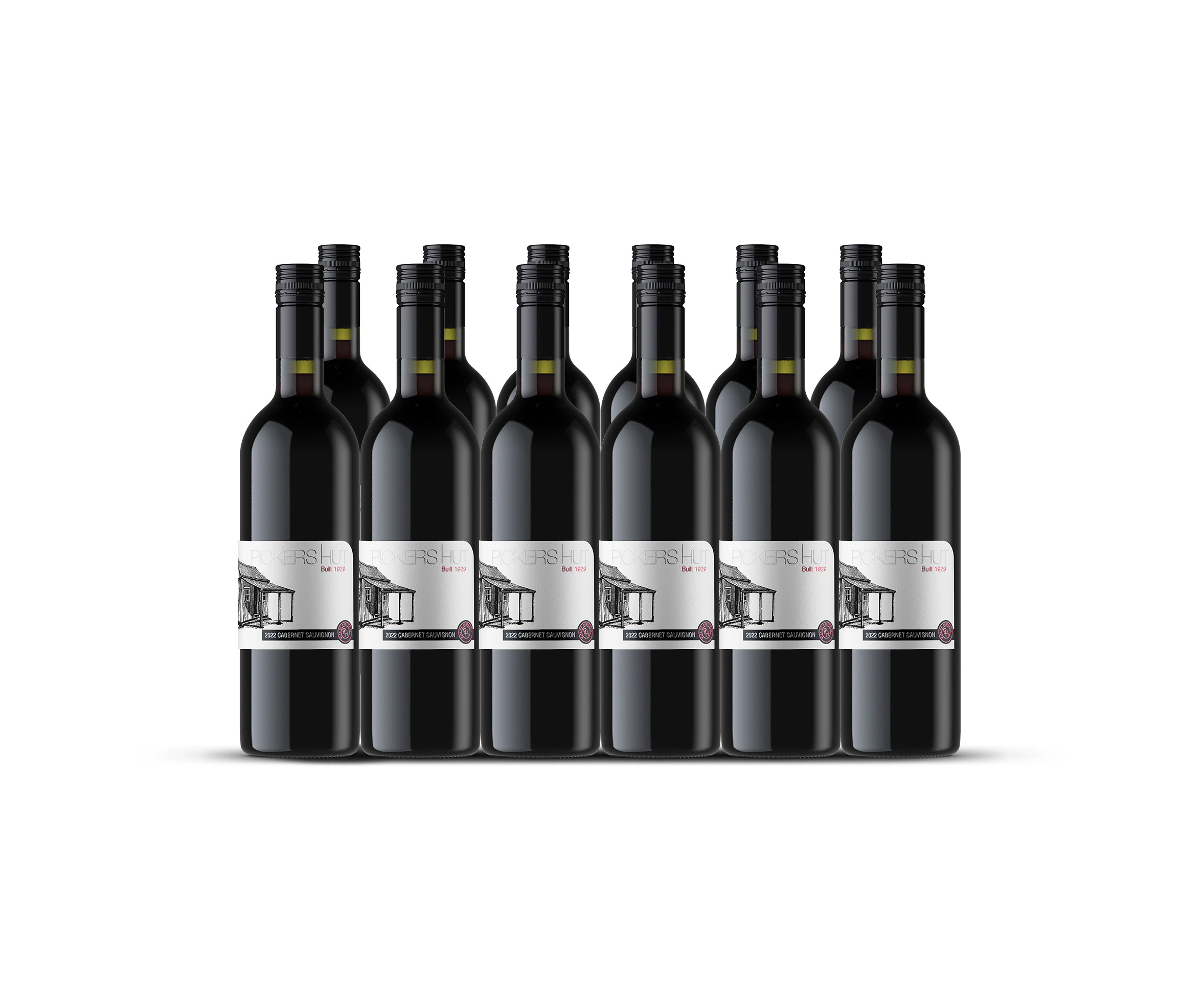 12 Bottles of 2022 Pickers Hut Cabernet Sauvignon 750ML