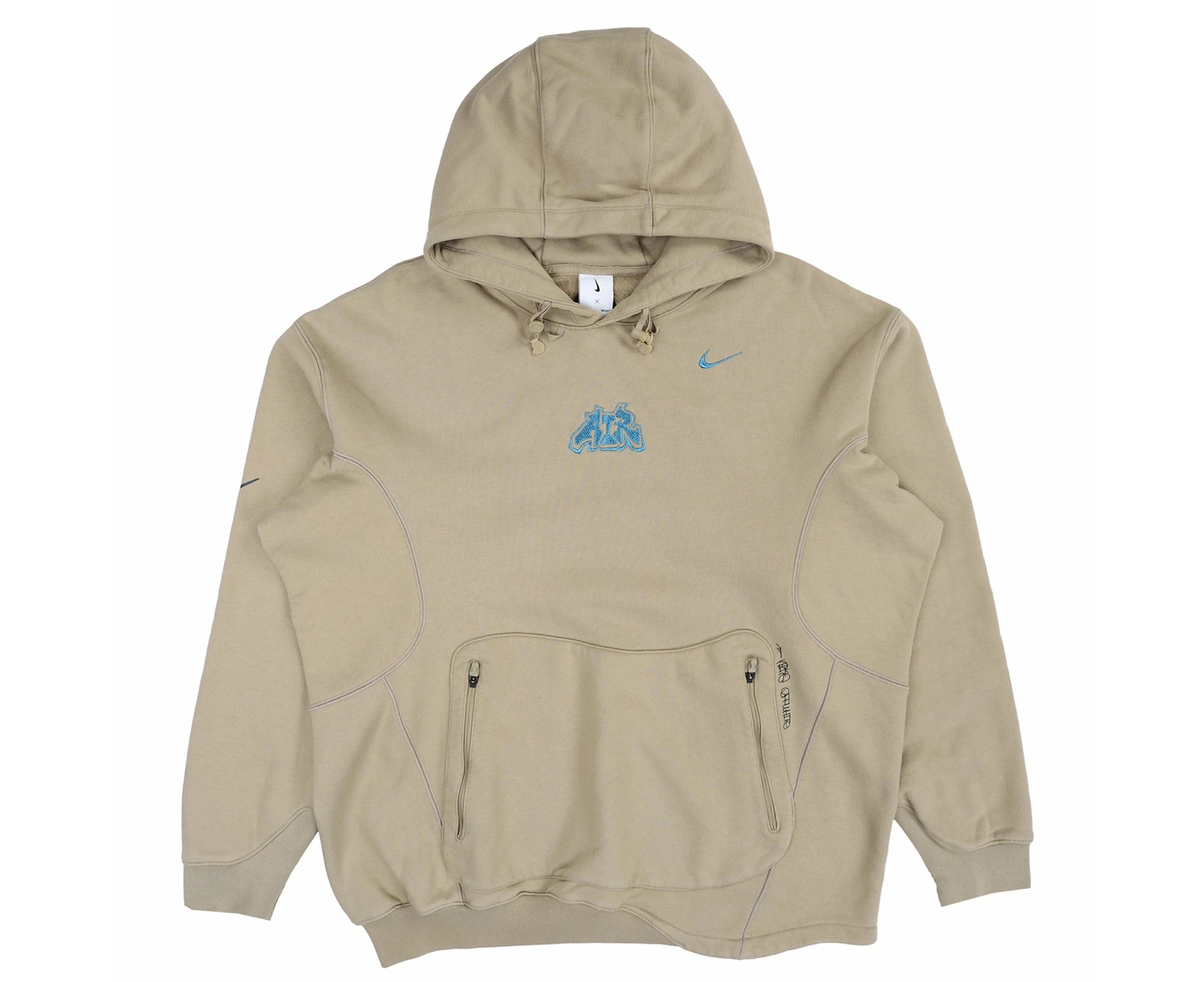 Off-White x Nike 006 Fleece Hoodie - Beige