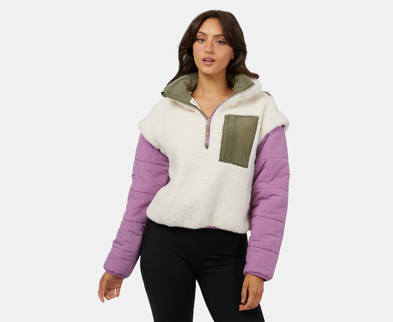 All About Eve Women's Arctic Teddy Jacket - Multi