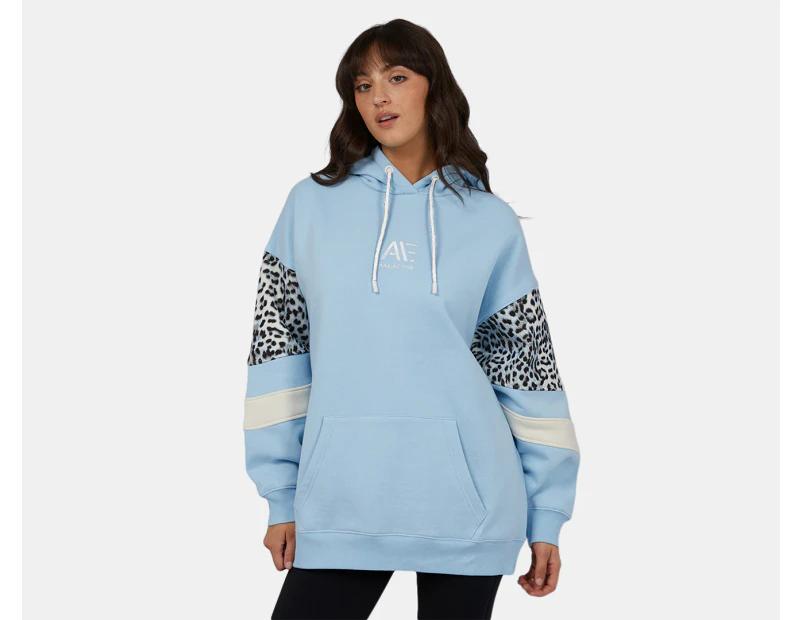 All About Eve Women's Summit Oversized Hoodie - Light Blue