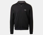 Hugo Boss Men's Collar Tracksuit Jacket - Black