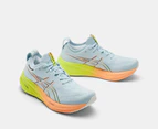 ASICS Men's GEL-Nimbus 26 Paris Running Shoes - Cool Grey/Safety Yellow