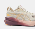 ASICS Women's GEL-Kayano 31 Running Shoes - Oatmeal/Pearl Pink