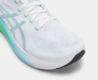 ASICS Men's GEL-Kayano 31 Running Shoes - White/Bright Cyan