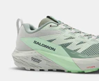 Salomon Women's Sense Rise 5 Trail Running Shoes - Lily Pad/Metal/Green Ash