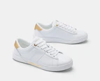 Tommy Hilfiger Women's Chic Panel Court Sneakers - White