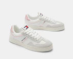 Tommy Jeans Women's The Greenwich Sneakers - White/Misty Pink