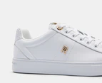 Tommy Hilfiger Women's Elevated Essential Monogram Sneakers - White