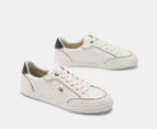 Tommy Hilfiger Women's Flag Court Sneakers - Ancient White