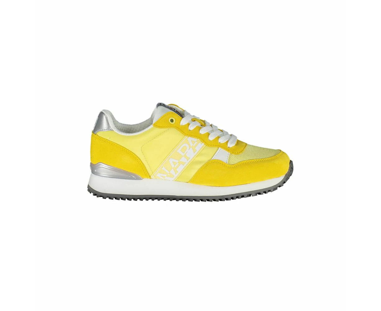 Napapijri Yellow Polyester Women Sneaker