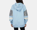 All About Eve Women's Summit Oversized Hoodie - Light Blue