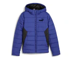 Puma Youth Essentials Hooded Padded Jacket - Lapis Lazuli