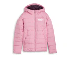 Puma Youth Essentials Hooded Padded Jacket - Mauved Out