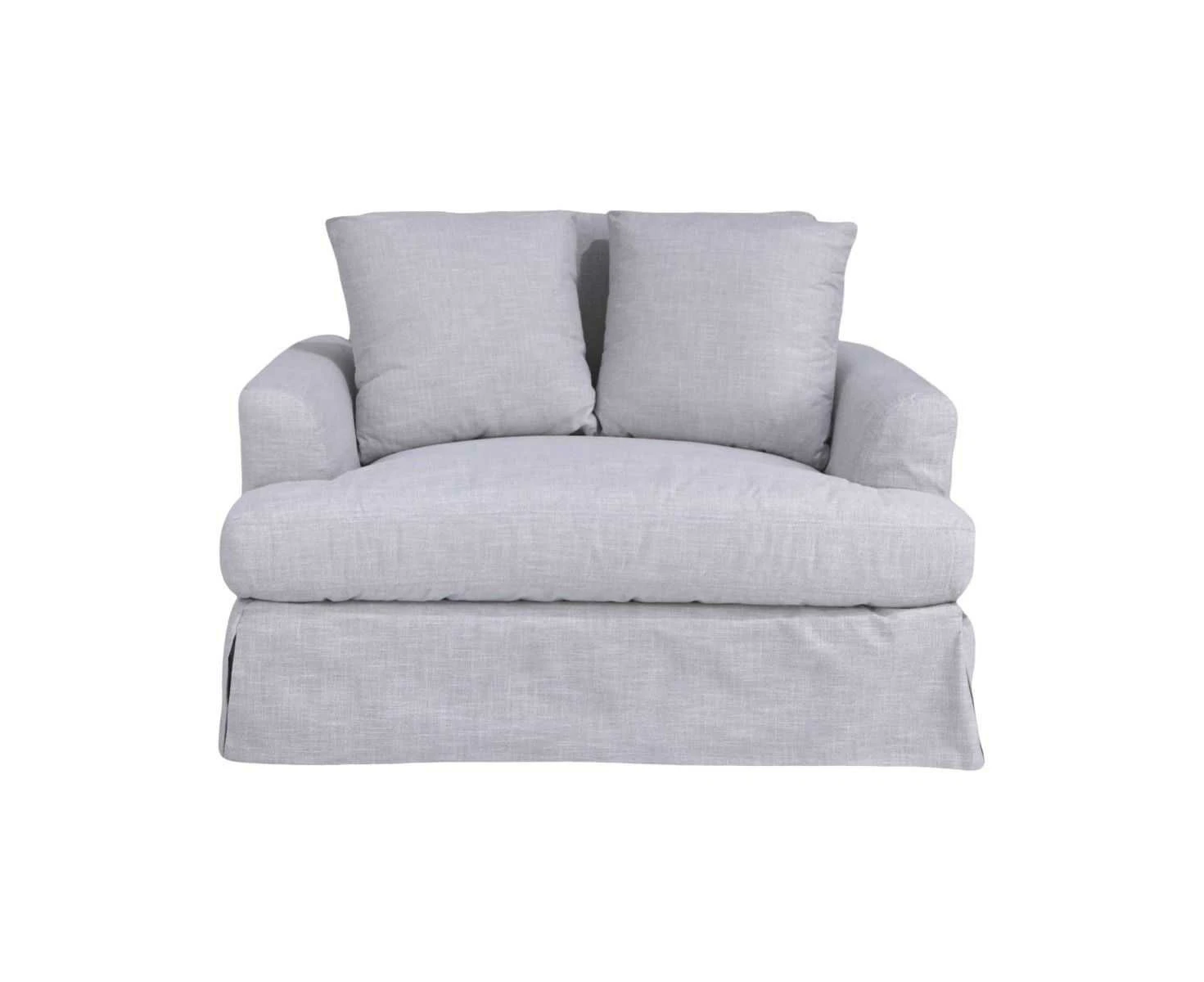 CR Kensington Fabric Upholstered 1.5 Seater Sofa