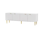 Artiss TV Cabinet Entertainment Unit Stand Storage 180CM White