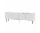 Artiss TV Cabinet Entertainment Unit Stand Storage 180CM White