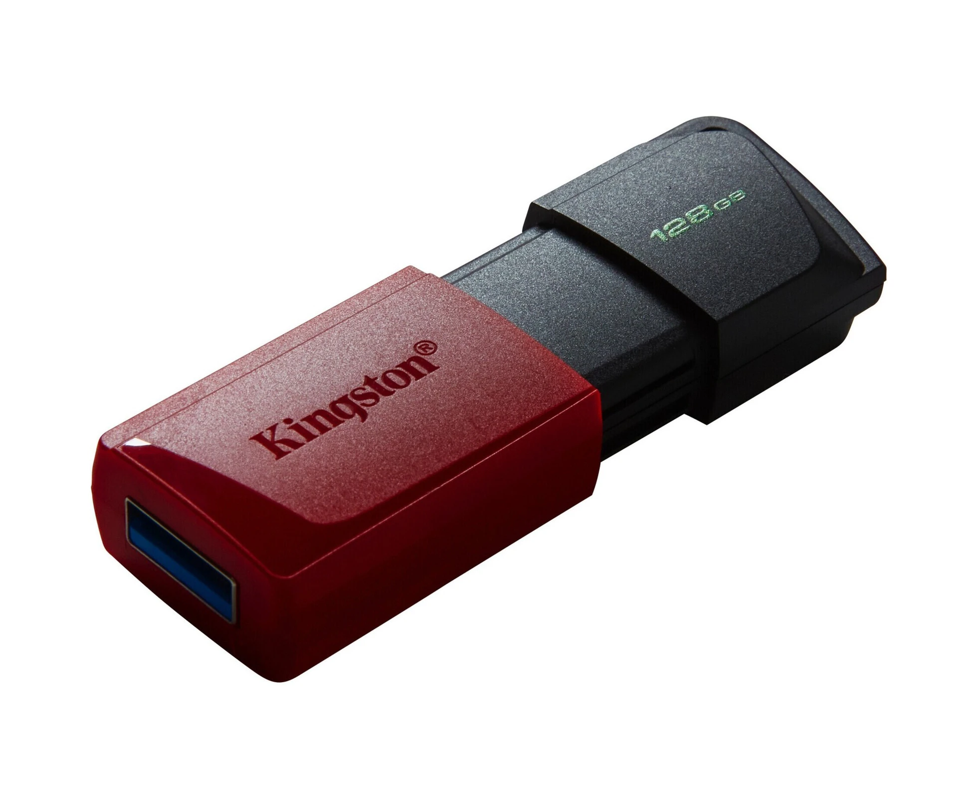 Kingston DataTraveler Exodia M DTXM 128 GB USB 3.2 (Gen 1) Flash Drive - Red, Black - 1 Pack