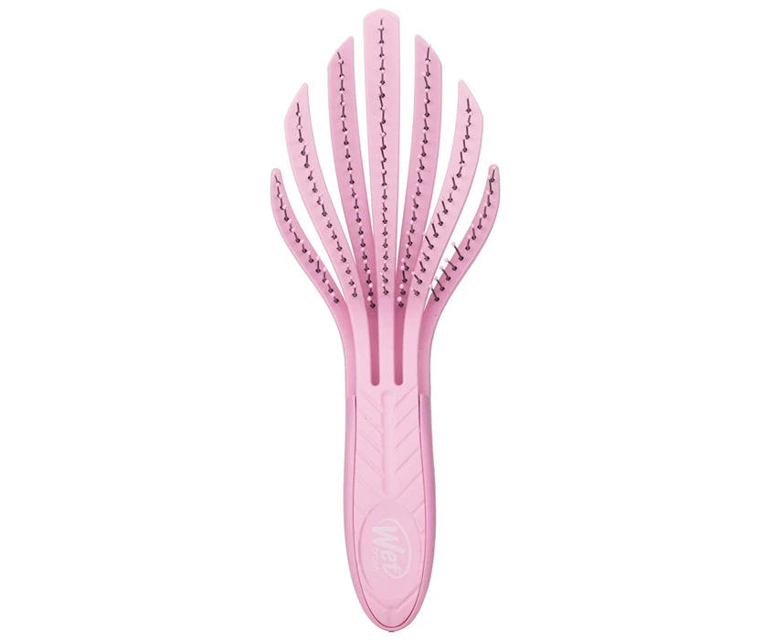 Wet Brush Go Green Curly Detangling Hair Brush  # Pink 1pcs