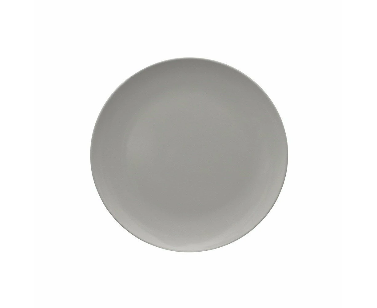 Serroni Colour Melamine Dinner Plate Dusty 25X25X2cm Grey  - Dusty Grey