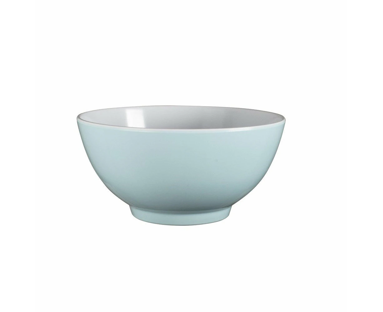 Serroni Two-tone Melamine Bowl Duck Egg 15X15X7.5cm Blue  - Duck Egg Blue