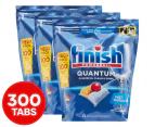 3 x 100pk Finish Powerball Quantum Dishwashing Tabs Lemon Sparkle