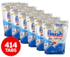 6 x 69pk Finish Powerball Quantum Active Dishwashing Tabs