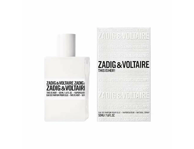 Zadig and Voltaire This Is Her 50ml EDP Spray for Women by Zadig and Voltaire