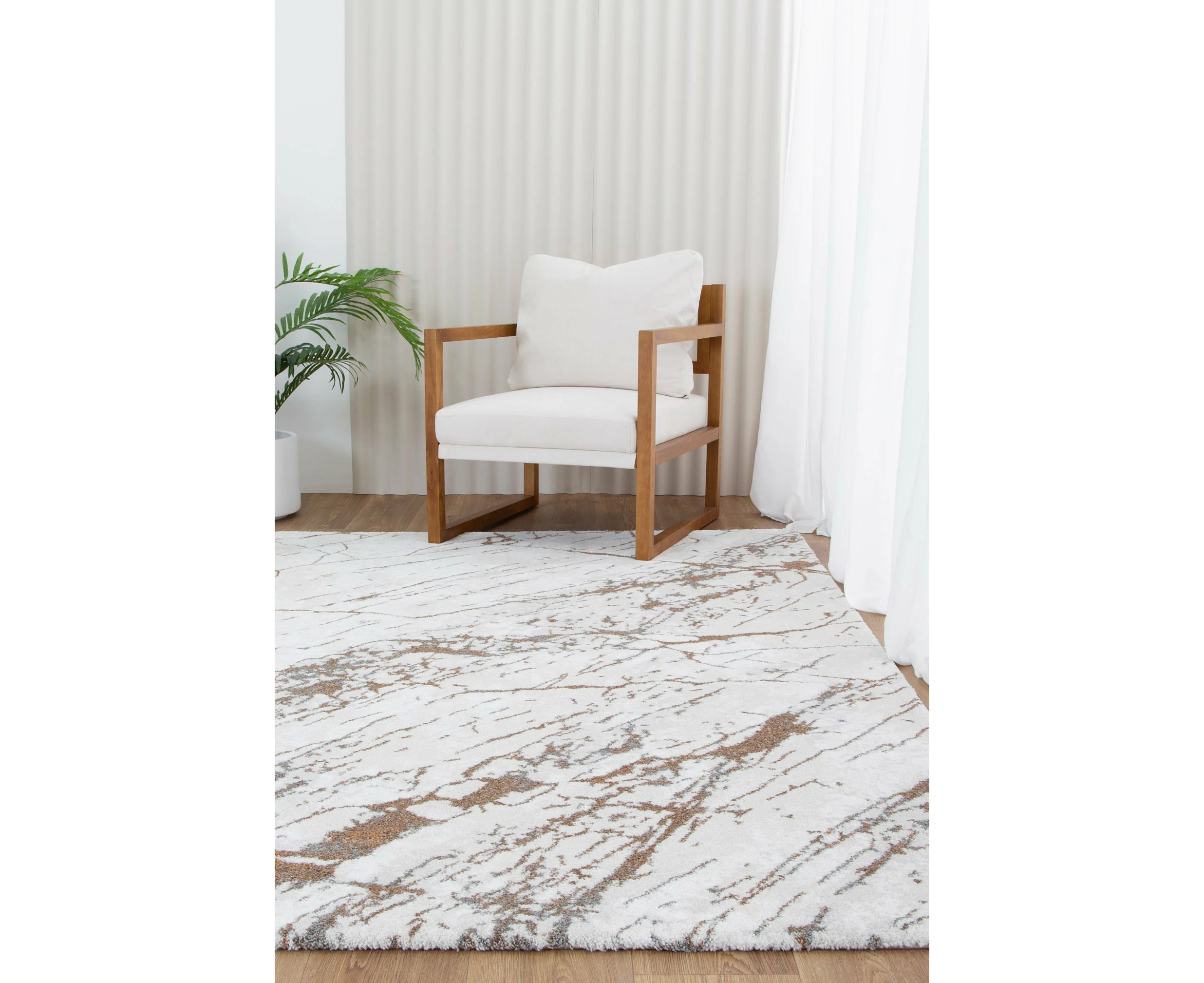 privilege Room Marble Cream Beige Rug