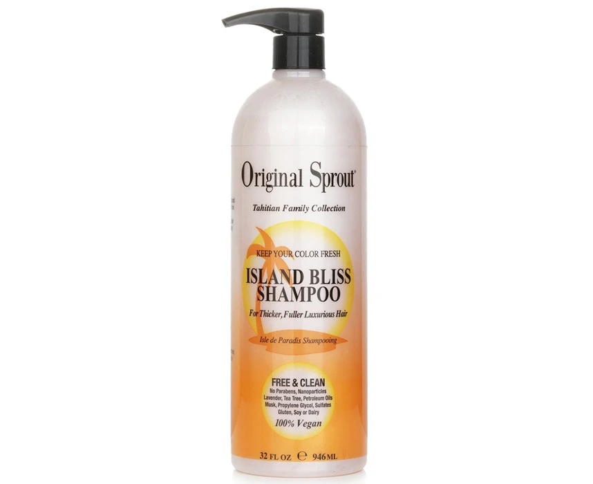 Original Sprout Tahitian Family Collection Island Bliss Shampoo (For Thicker, Fuller Luxurious Hair) 975ml/33oz