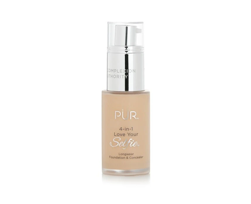 PUR (PurMinerals) 4 in 1 Love Your Selfie Longwear Foundation & Concealer  #LG4 Vanilla (Fair Skin With Golden Undertones) 30ml/1oz