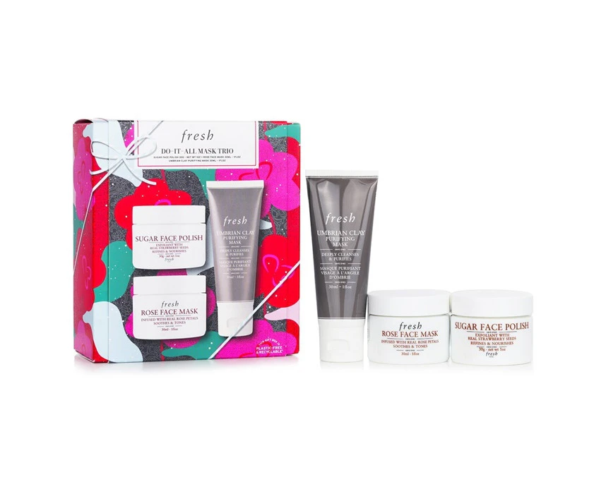 Fresh Do It All Face Mask Trio Set 3pcs