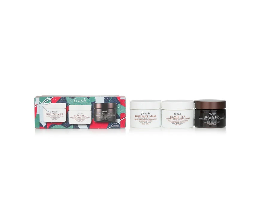 Fresh Mini Face Mask Trio Set 3pcs