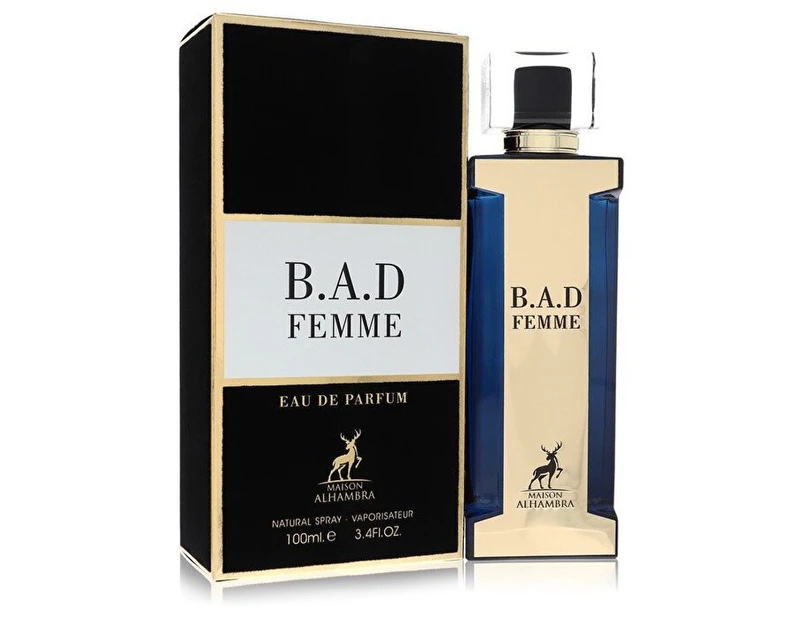 B.A.D Femme by Maison Alhambra Eau De Parfum Spray 3.4 oz for Women