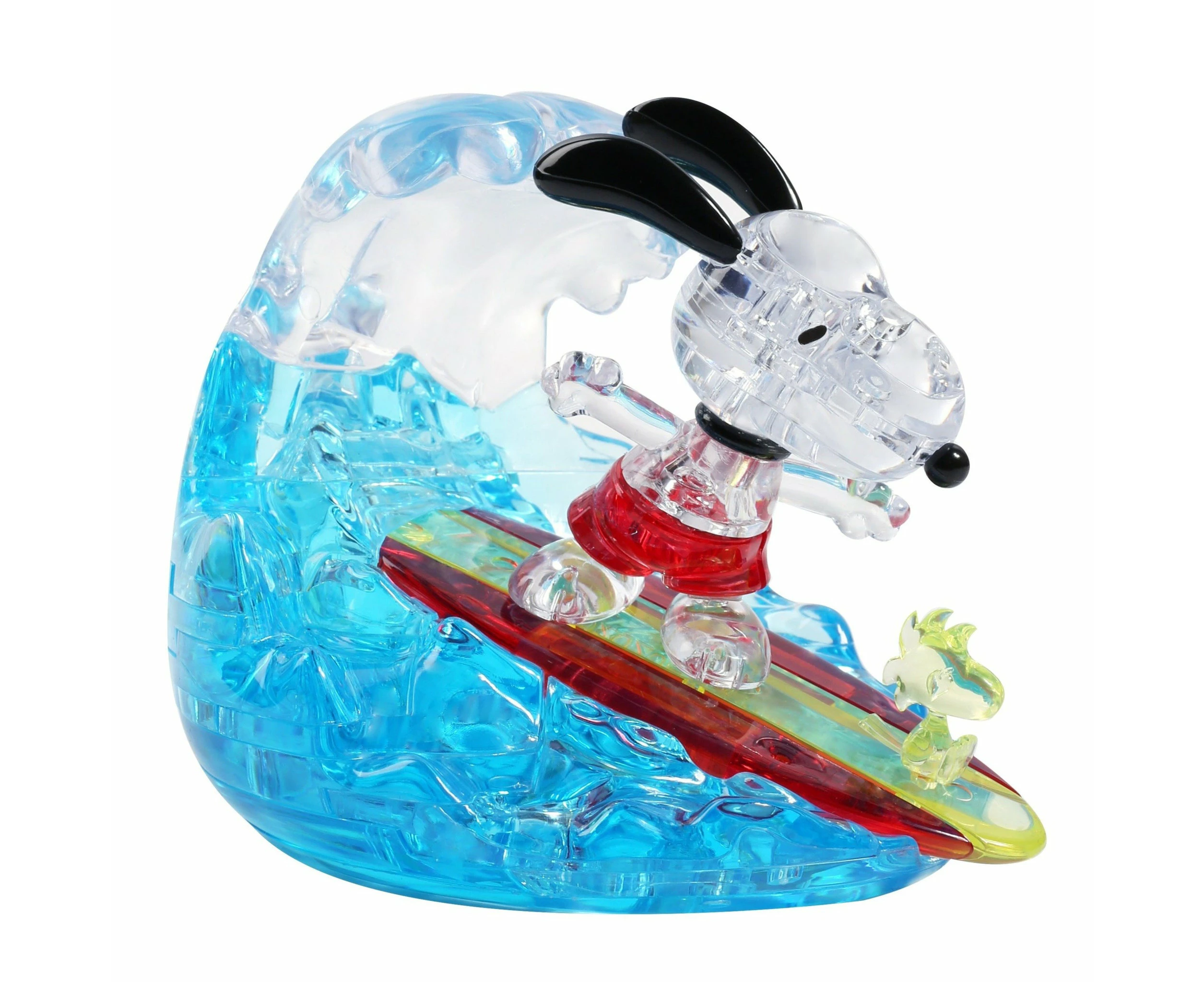 BePuzzled 3D Snoopy Surfing Crystal Puzzle