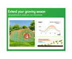 ALFORDSON Greenhouse Walk-in Tunnel Garden Storage 4mx3mx2m