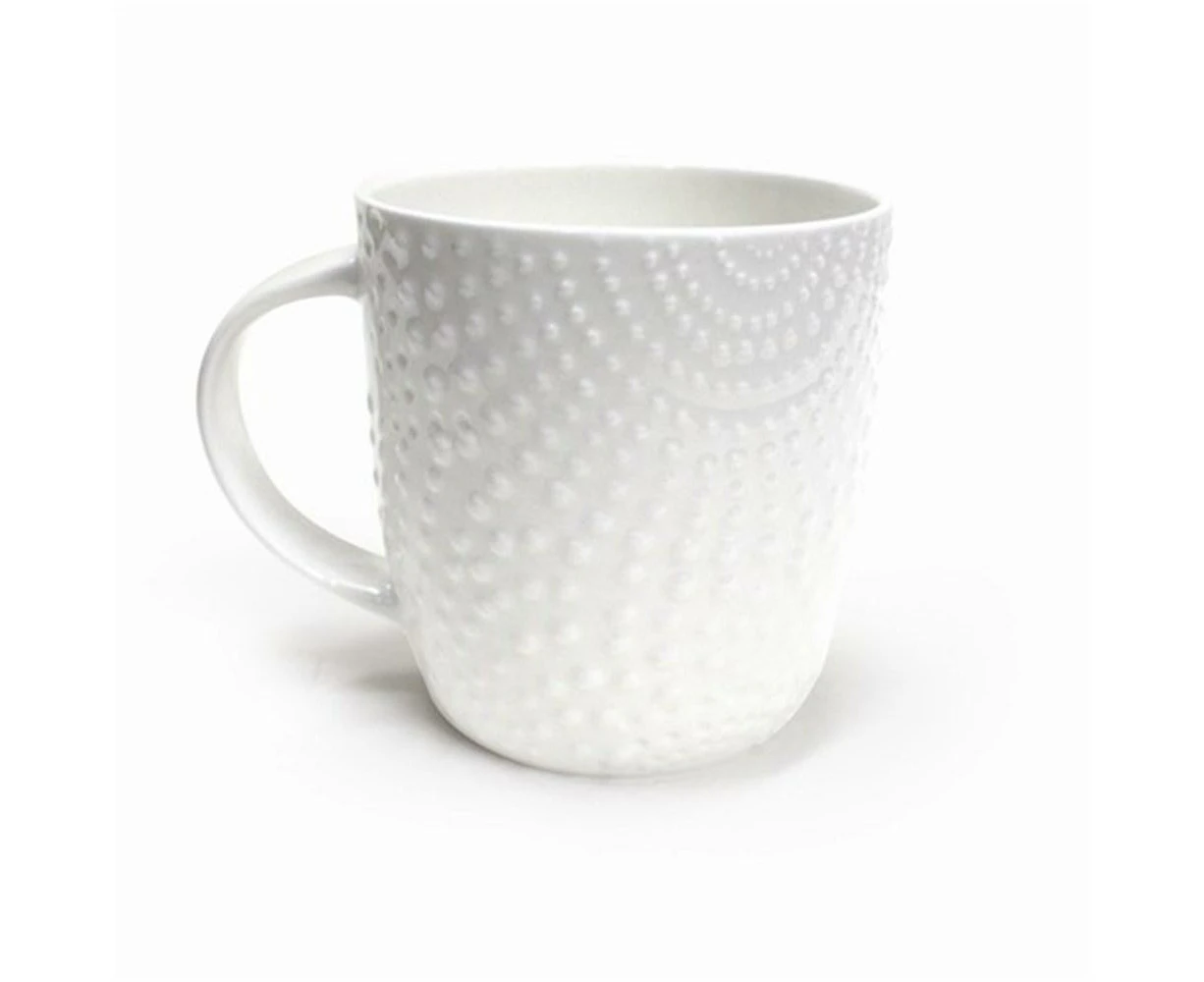 Alex Liddy Bianco Dots Textured Mug 350ml