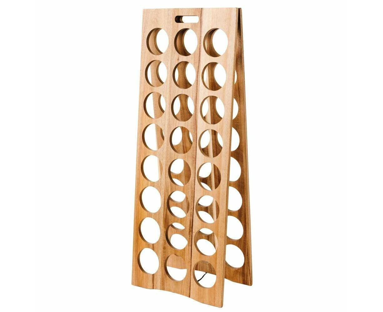 Alex Liddy Acacia Wine Rack 38X100cm