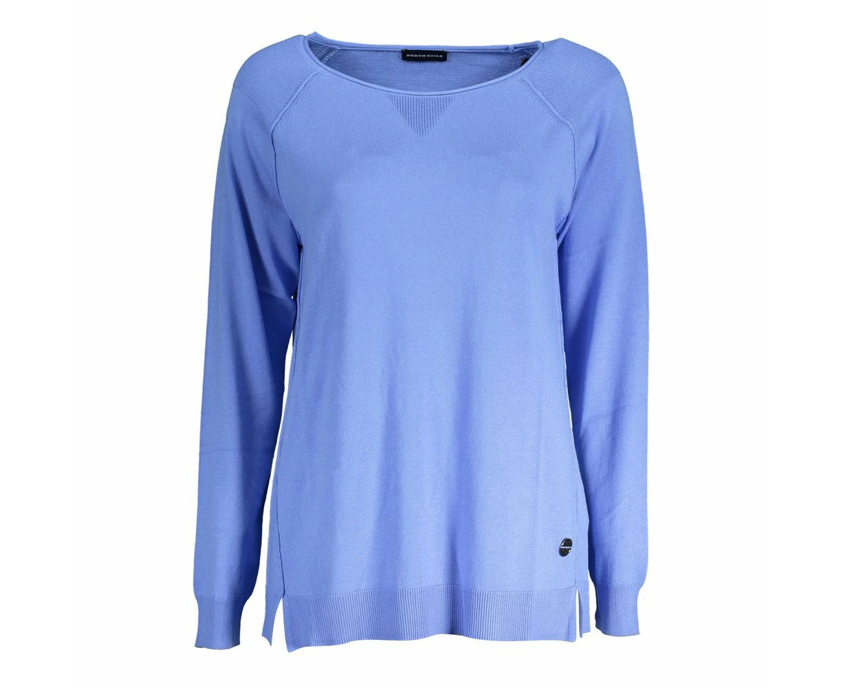 North Sails Light Blue Viscose Women Sweater