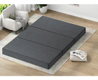 STARRY EUCALYPT Folding Mattress Fabric Foldable Sofa Lounge Foam Chair Portable Double