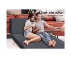 STARRY EUCALYPT Folding Mattress Foldable Sofa Lounge Foam Chair Portable Double