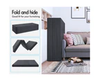 STARRY EUCALYPT Folding Mattress Foldable Sofa Lounge Foam Chair Portable Double