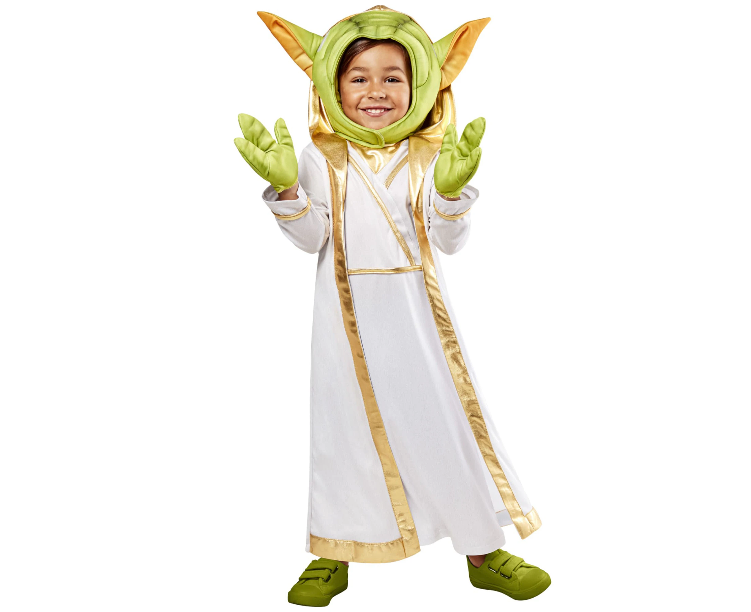 Master Yoda Young Jedi Deluxe Star Wars Toddler Boys Costume