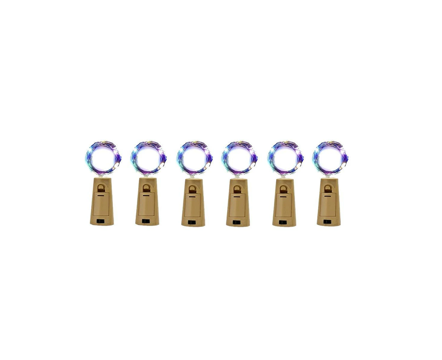 10X String Battery Copper 20LED Wine Bottle Cork Fairy Light Party Waterproof 2M