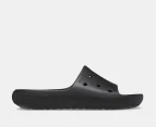 Crocs Unisex Classic V2 Slides - Black