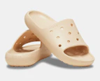 Crocs Unisex Classic V2 Slides - Shiitake