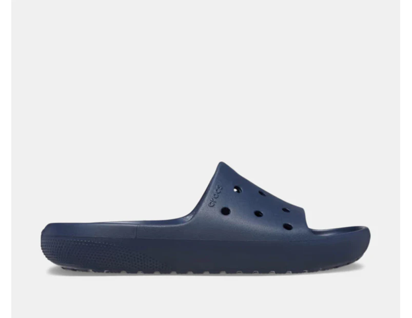 Crocs Unisex Classic V2 Slides - Navy