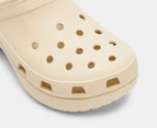 Crocs Women's Classic Platform Clogs - Bone