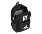 Adidas 27.5L Classic 3-Stripes Backpack - Black/White